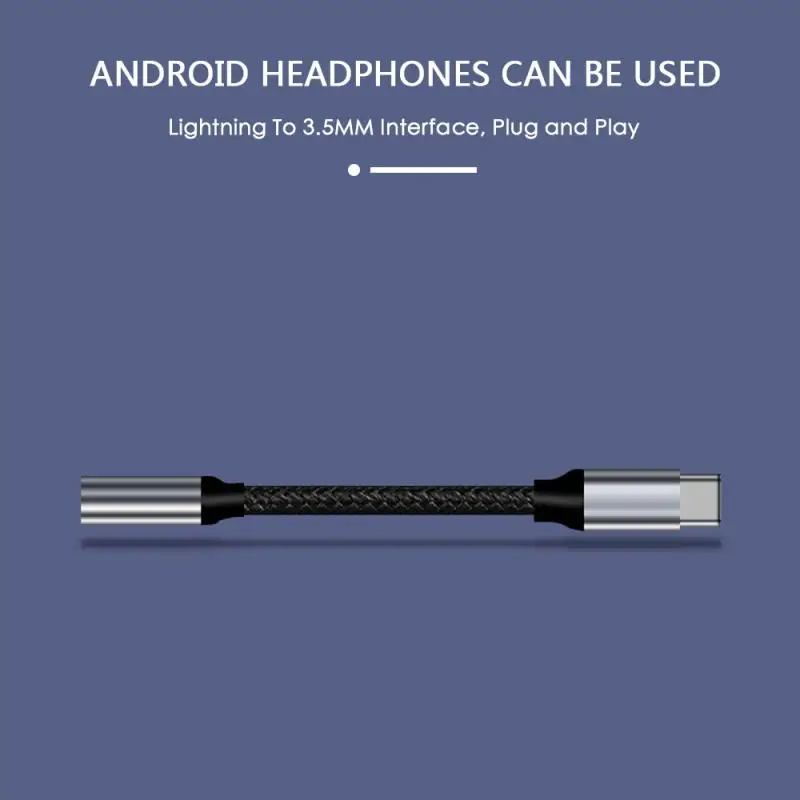 Type c to 3.5mm Headphone jack 3.5 AUX USB C Cable For Huawei P30 pro Xiaomi Mi 9 8 se Oneplus 7 pro Audio USB C Adapter