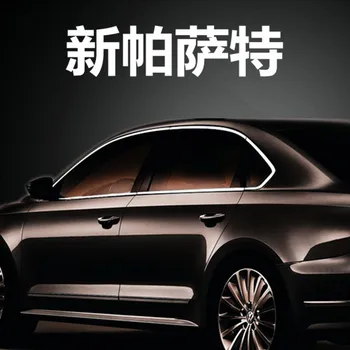 

stainless steel Strips Car Window Trim Decoration Accessories Car door decoration bright strip for Volkswagen Passat B72011-2017