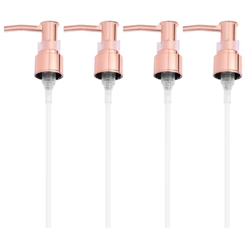 

4pcs/set Press Pumps Bottle Head Subpackaging Bottle Pump Head Emulsion Bottle Replacement Press Pumps Bottle Caps Accessories