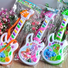 Музыкальный инструмент детская Гитара Монтессори игрушки для детей школьная игра образование Рождество подарок на день рождения Поющая игрушка