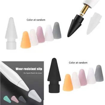 

Spare Nib Tip Replacement + 5 Stylus Pencil Cap Case 1st 2st iPad Pro Stylus Pen Y5GE