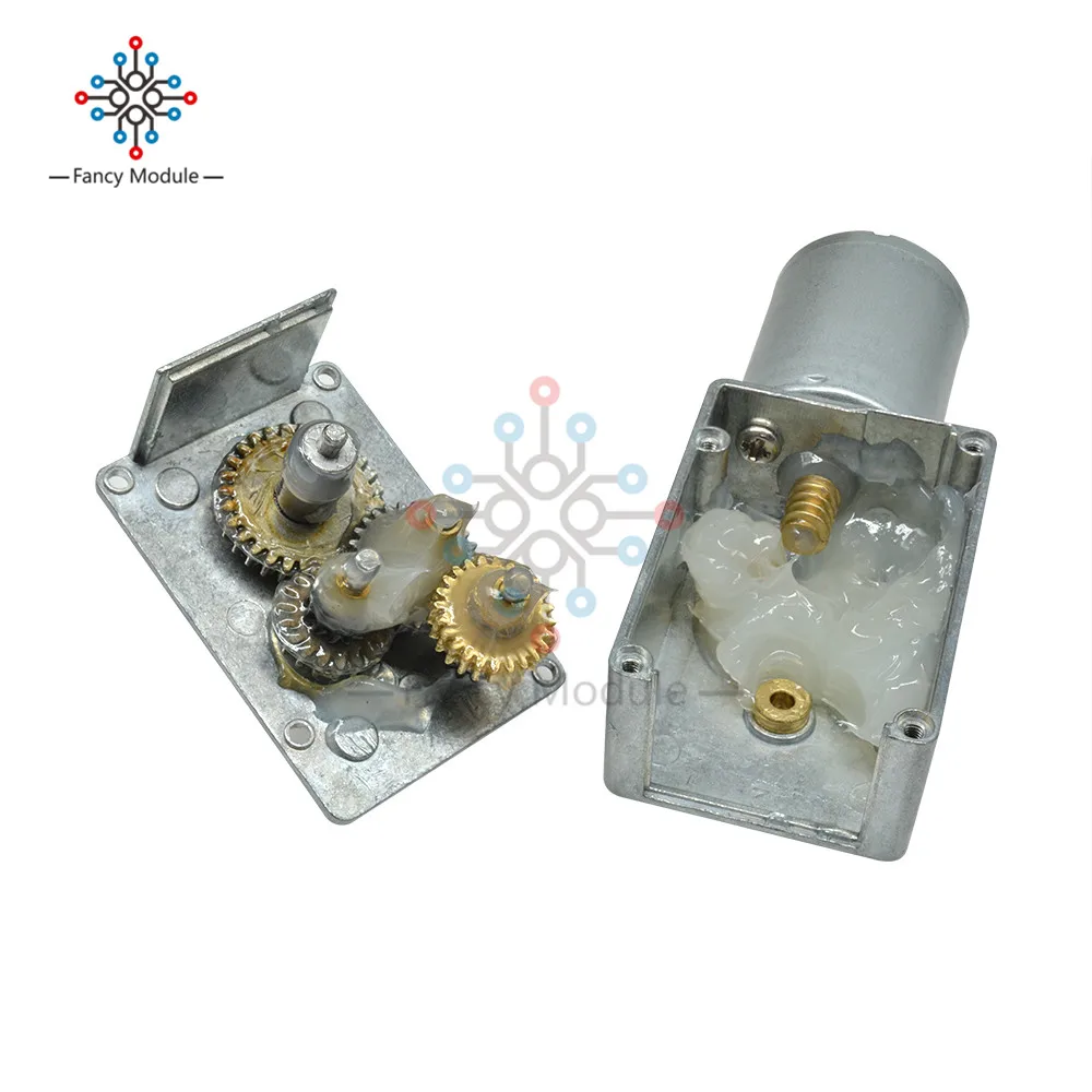 Diymore DC мотор-редуктор 12 в 100 об/мин 4632-370 червячный мотор-редуктор постоянного тока 6 мм Женский вал высокий крутящий момент турбинный редуктор