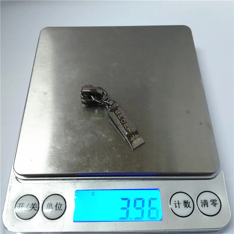20pcs5# пистолет черная металлическая молния головка для 5# Смола молния~ B6