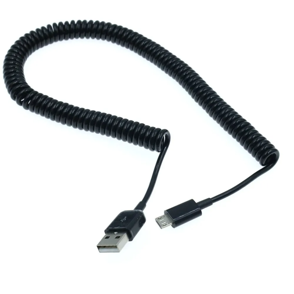 Retractable Fast Charge USB Cable for Mobile Phones and Power Banks - Micro, Mini, Type-C (1m/3m) Description Image.This Product Can Be Found With The Tag Names Computer Cables Connecting, Computer Peripherals, PC Hardware Cables Adapters, Spring usb