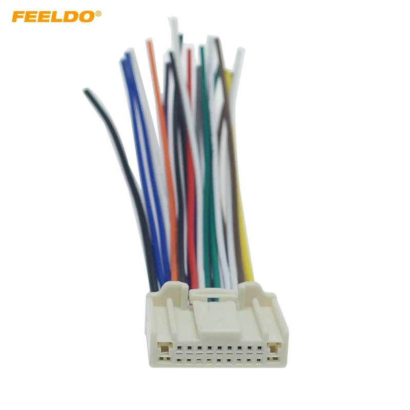 

FEELDO Car Audio Stereo Wiring Harness Adapter Plug For Nissan/Subaru/Infiniti OEM Factory Radio CD #HQ3995