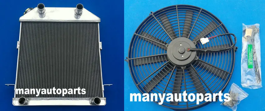 3 рядный полностью алюминиевый радиатор для 1939 1940 1941 Ford / Mercury Car Flat Head V8|radiator for