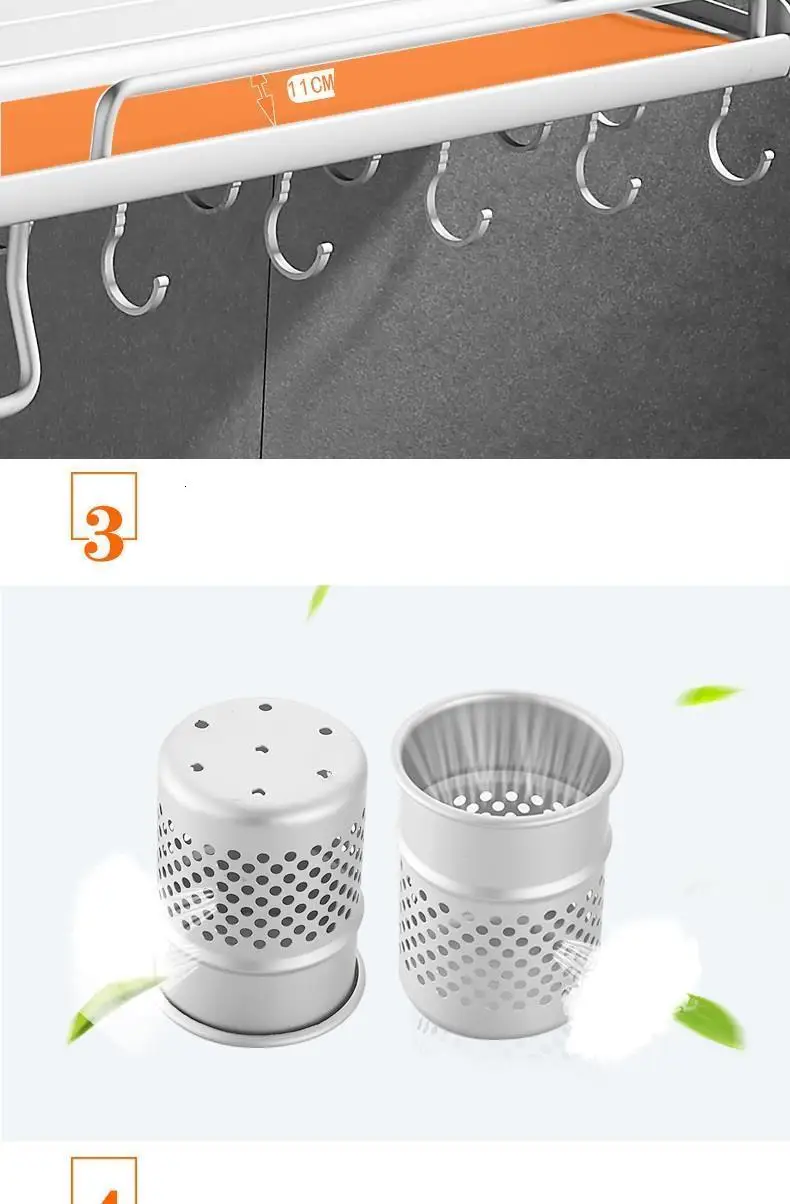 Almacenaje, органайзер для раковины, органайзер для кухни Cocina Organizador, держатель для кухонной стойки
