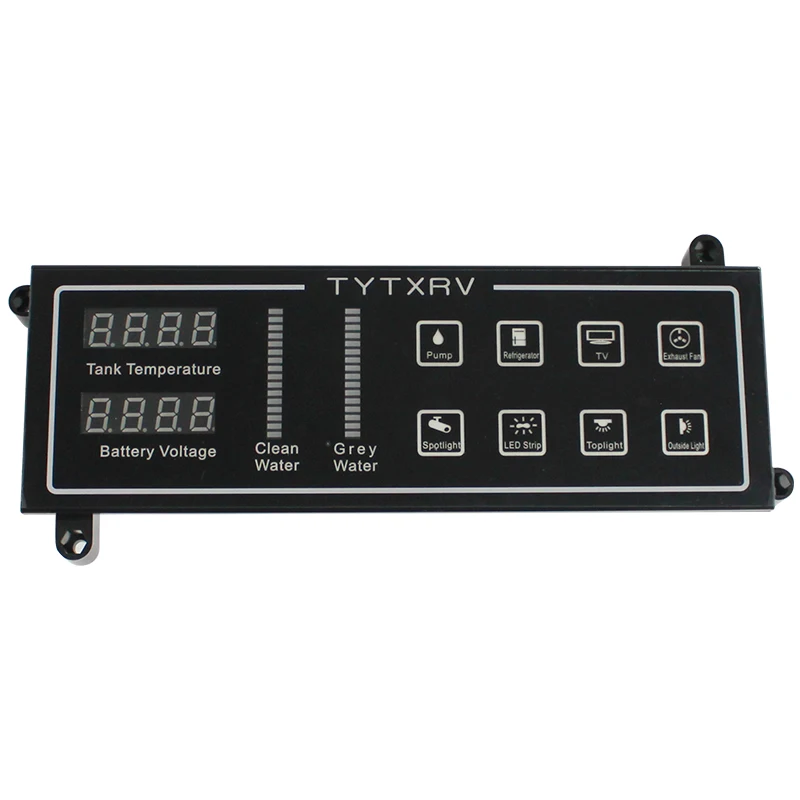 CBE MTT 12V Waste Water Tank Level Indicator Gauge Panel For Campervan & Caravan