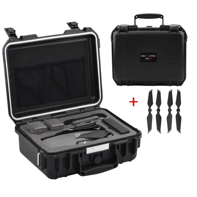 

Portable Waterproof Storage Bag Travel Carrying Case with Propellers for DJI Mavic 2 Pro/DJI Mavic 2 Zoom Drone Accessories