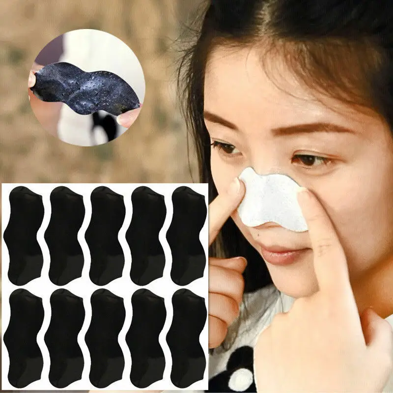 

10 Pcs Cleansing Detox Skin Cleaning Blackhead Easily Use Clean Stickers Skin Care Tools