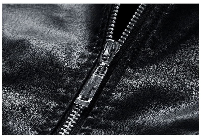 Мужские Куртки из искусственной кожи Jaqueta Couro Masculina кожаные куртки с карманами мужские осенние Брендовые повседневные мотоциклетные кожаные куртки