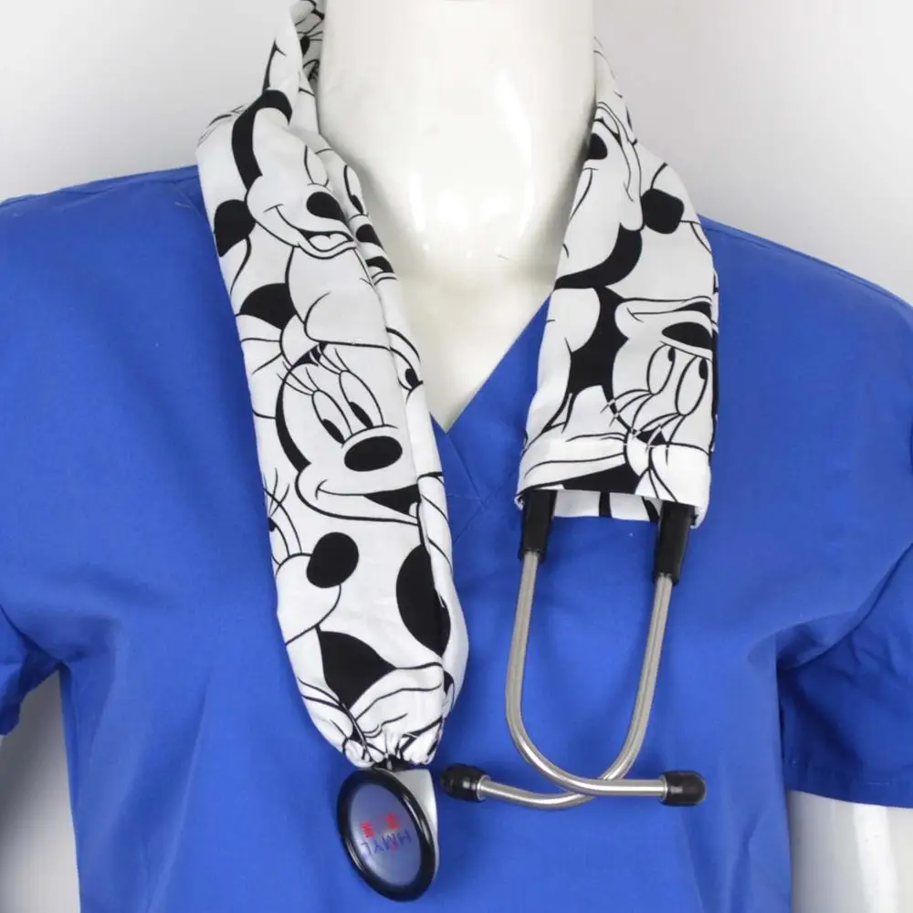 as photo Medical stethoscope cover cotton material - Цвет: as photo