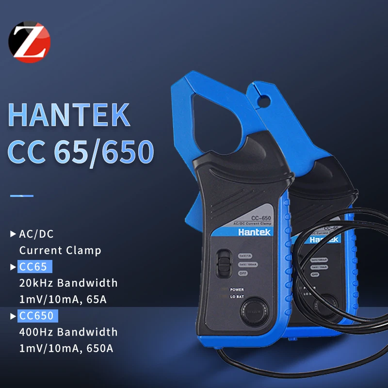 Hantek Осциллограф мультиметр CC 650 400 кГц пропускной способности AC/DC