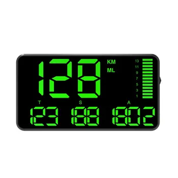 

Hud Display KM/h MPH GPS Speedometer C60 C80 C90 On-board computer Car HUD Head Up Display Large Screen Speed Meter Overspeed