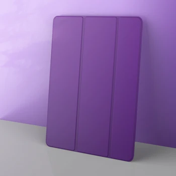 

For ipad mini 1 2 3 case, PU Surface Silicone Soft Back Funda Cover Auto Sleep/Wake