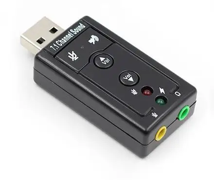 7 1 внешняя звуковая карта USB для разъема 3 5 мм аудио адаптер наушников микрофонная