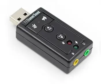 

Free ship 7.1USB independent sound card external sound card computer notebook sound card WIN7 free drive high sound quality