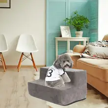 Pet лестничные ступени собаки кота собаки лестницы 2-этажное Лестницы олень бархатные кобура собака Лестницы