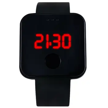 

Large Dial Sport Watches Women relogio digital Silicone Bracelet Watch LED Touch Screen Wrist Watches Student Watch montre homme