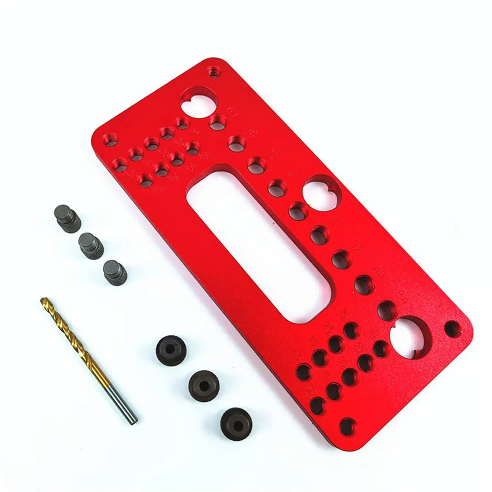 

Handle Door Handle Aluminum Installation Jig Locator Woodworking Hole Opener Puncher Woodworking Tool Handle Locator Sale