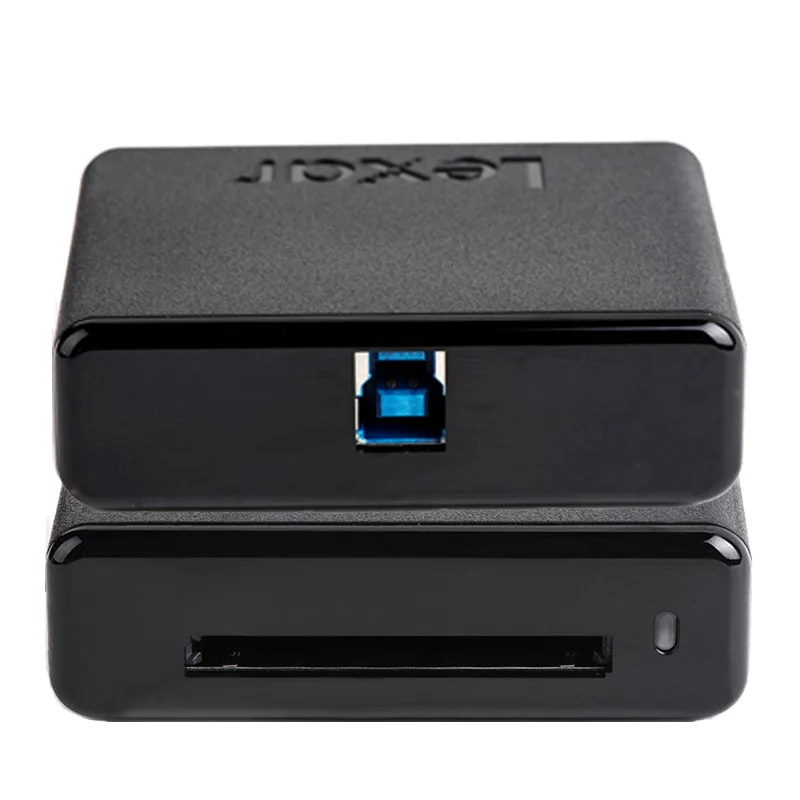 Lexar Профессиональный считыватель карт CF USB3.0 концентратор CompactFlash Thunderbolt 2 черный адаптер для HD/3D/4 K видеокарты конвертер