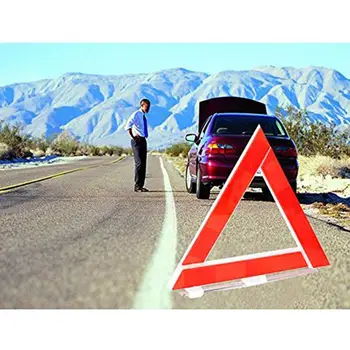 

Car Vehicle Emergency Breakdown Warning Reflective Strips Triangle Style Road Safety Sign Automobile Braking Reflectante Sign