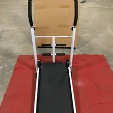 Многофункциональная беговая дорожка 3 в 1, бесшумная беговая дорожка, скручивающая поясная машина, 300 кг, оборудование для фитнеса HWC