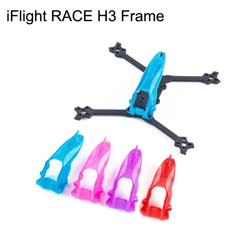 1Set iFlight RACE H3 Frame 133mm 3Inch Multicolor Hood Profiled Rack For FPV Racing Chassis RC Drone Quadcopter Spare Parts | Игрушки и