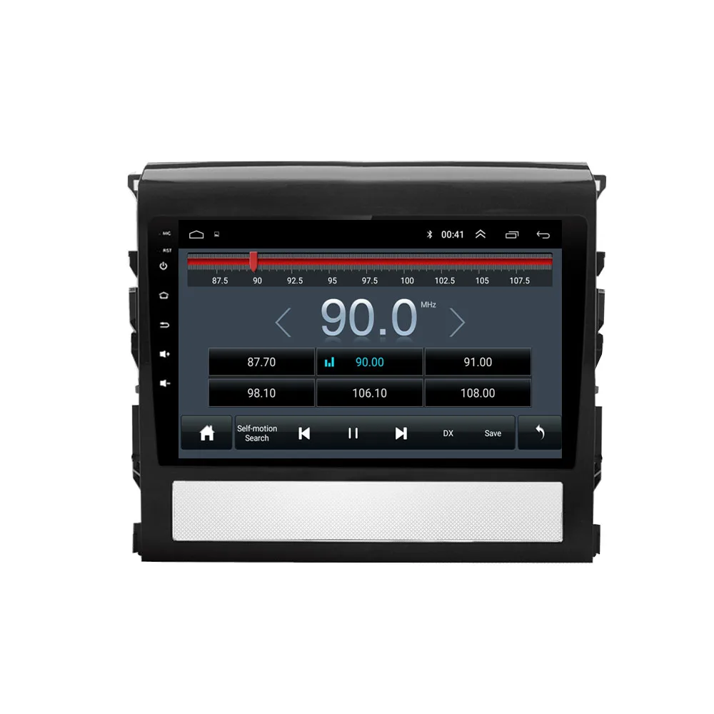 Мультимедийный проигрыватель для TOYOTA Land Cruiser Android 10 1/9/8 4G LTE 2016 2017 2018 2019 стерео DVD