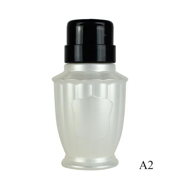 200 мл пустые пластиковые многоразовые бутылки дозатор для снятия лака для ногтей контейнер для жидкости для спирта гель Инструмент для полировки ногтей LA178-1 - Цвет: A2