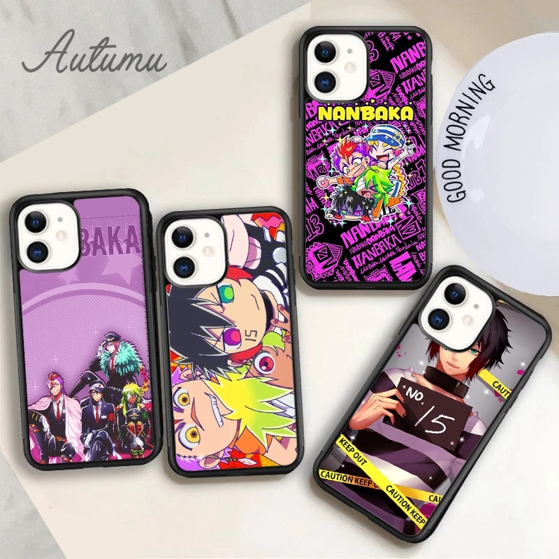 Чехол для телефона с аниме Nanbaka Jyugo Uno iPhone 11 12 13 14 Pro Max mini X XR XS SE 2020 6S 7 8 Plus Samsung Galaxy S21 S22