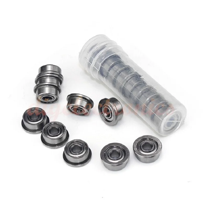 

High quality 10pcs/Lot F693ZZ Flange Bearings Robotic Arm Special Bearing Mini Bearing Machinery Chassis for Making Bionic Robot