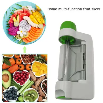 

Safety Fast Manual Slicers Multi-Function Cutter Fruit Round Sheet Cutting Slices Peelers Household Kitchen Supplies