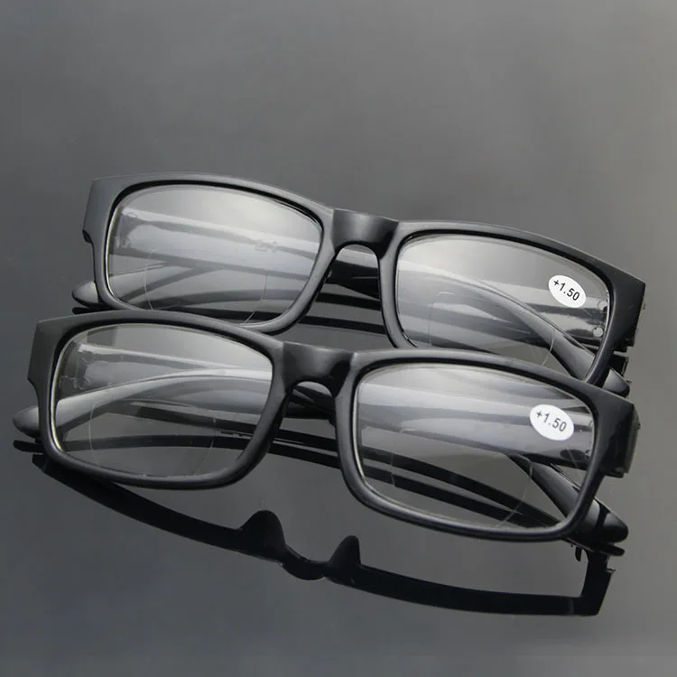 

New Style Hot Selling Double-mercerized Cotton Presbyopic Glasses Fashion Distance Dual Purpose Presbyopia Glasses Men's Women's