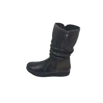 

Boot/Aback/Women//Zipper/Gray Elephant/Flat Sole