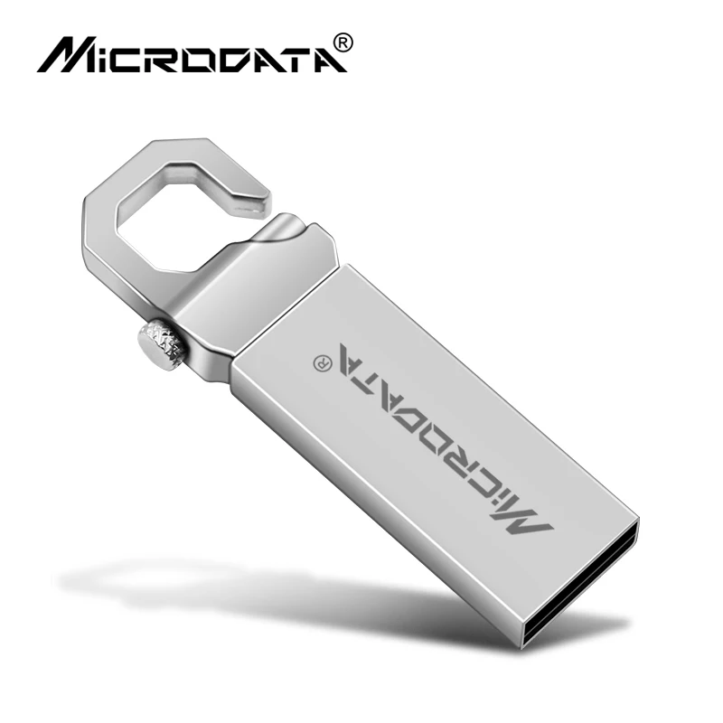 Новый металлический USB флэш-накопитель 64 ГБ нержавеющая сталь флешка