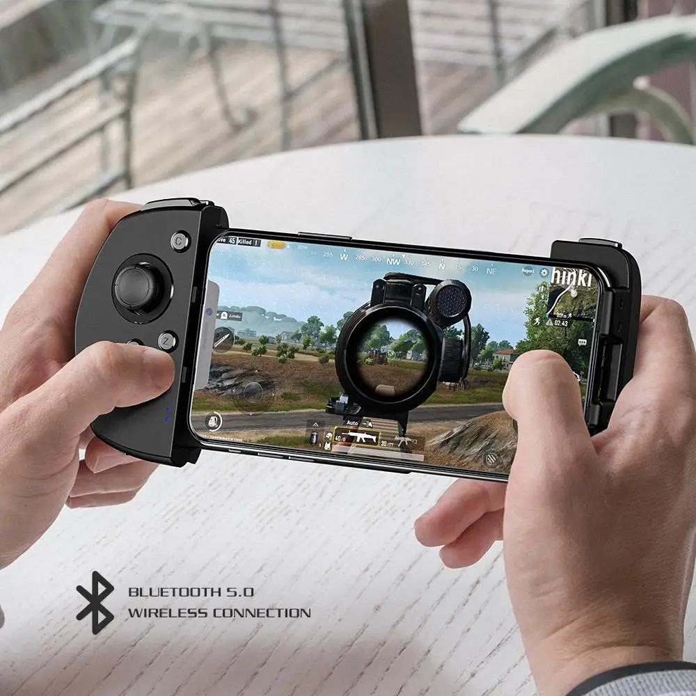  Gaming Wireless Controller with Ultra-thin 3D Joystick G-Touch Technology for iOS For PUBG Games Pa