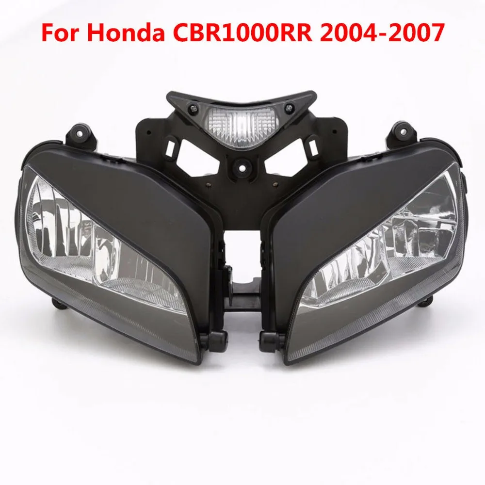 Передние фары для мотоцикла лампы сборка для Honda CBR1000RR 2004-2007 2008-2011 2012
