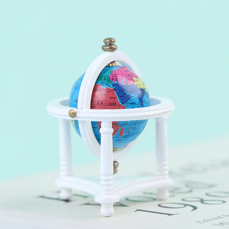 Rolling Globe with Stand 1/12 Dollhouse 5