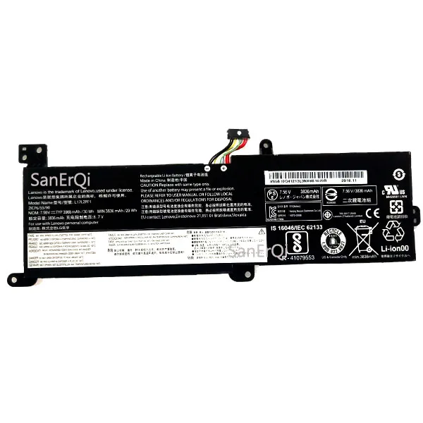 

Аккумулятор L17L2PF1 для ноутбука Lenovo Ideapad 330-14IKB 330-15IKB Touch Series L17M2PB7 L16M2PB2 L16M2PB1, 7,56 в, 30 Вт/ч