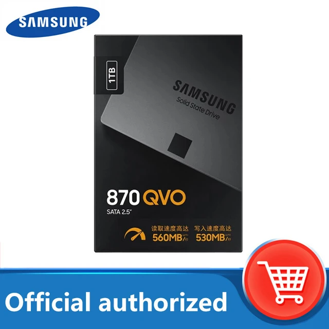 Samsung 870 QVO-Series SSD 2.5 SATA III Internal SSD Single Unit
