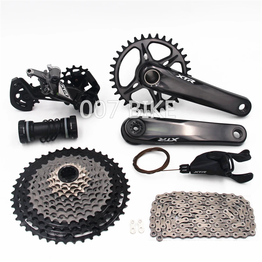 SHIMANO DEORE XTR M9100 Groupset горный велосипед 1x12-Speed M9100 задний переключатель XTR Сменная кассета 10-51T M9100 тормозной комплект