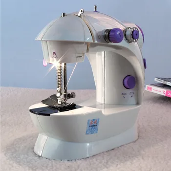 

Electric & Handheld Sewing Machines Double Thread Multifunction Automatic Tread Rewind Sewing Machine with LED EU Plug