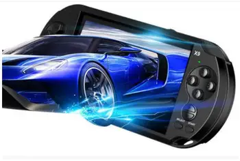 

128 bit 5" 1" Handheld Portable PSP Game Console Dual Joystick 8GB preloaded 1000 free games support TV Out video game machine