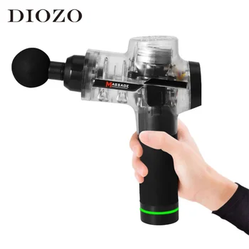 

Electric Massage Gun Deep Tissue Muscle Massager Therapy 6 Massage Heads Body Relaxation