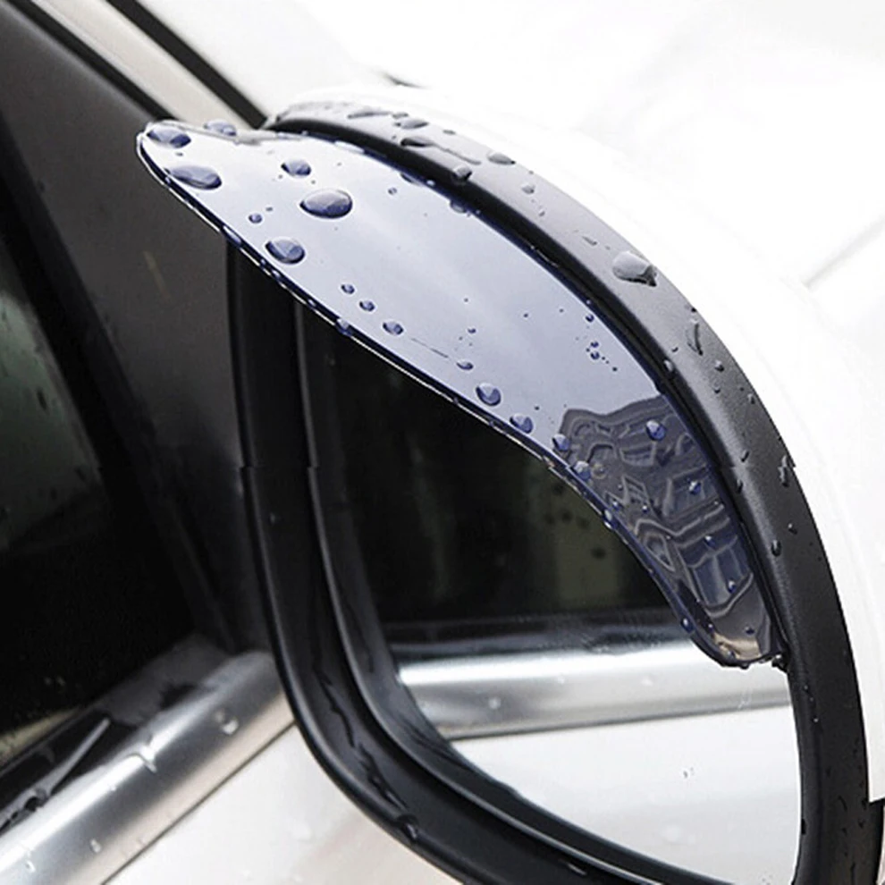 

1Pair Car Rear View Side Mirror Rain Board Eyebrow Guard Sun Visor Accessories