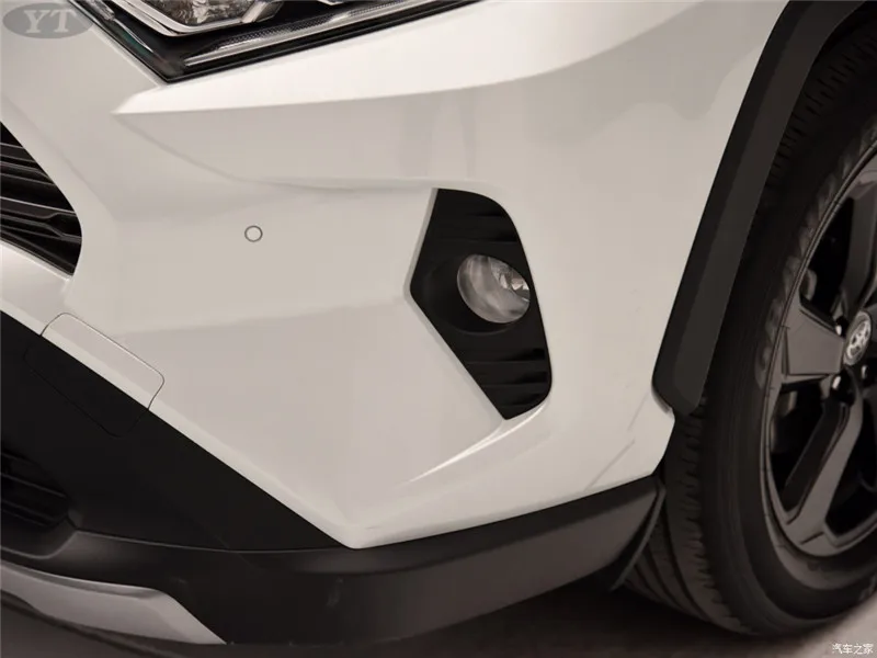 Передние противотуманные фары светильник крышка отделка хром для Toyota RAV4