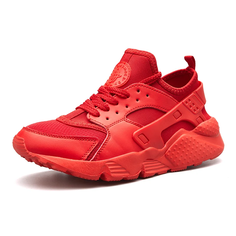 Новая Брендовая обувь для бега, белая, VaporMax, унисекс, большой размер 11, уличная спортивная легкая дышащая мужская обувь, Zapatos De Hombre - Цвет: Красный