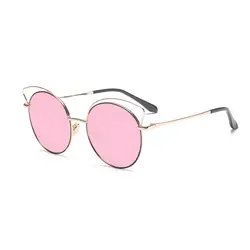 Новые Индивидуальные женские солнцезащитные очки дикие Модные солнцезащитные очки тренд повседневные солнцезащитные очки кошачий глаз