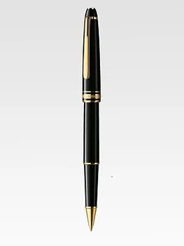 

Montblanc Black Meisterstuck Classique Rollerball Pen ref. 12890